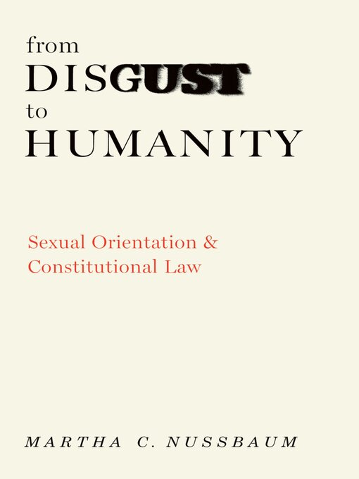Title details for From Disgust to Humanity by Martha C. Nussbaum - Wait list